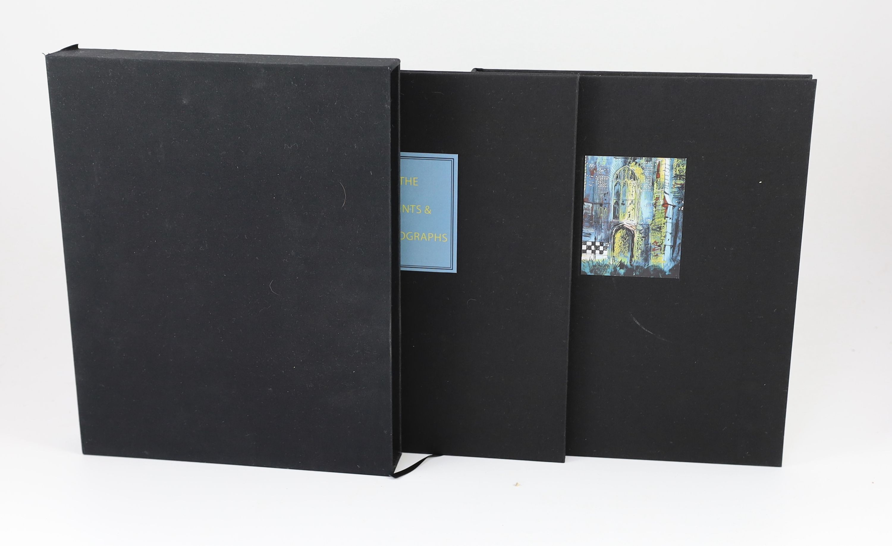 Levinson, Orde - The Prints of John Piper: Quality and Experiment. A Catalogue Raisonne 1923-91. Revised and Expanded Edition, one of 100, 4to, black cloth, together with 2 signed photographs of the author and 3 limited